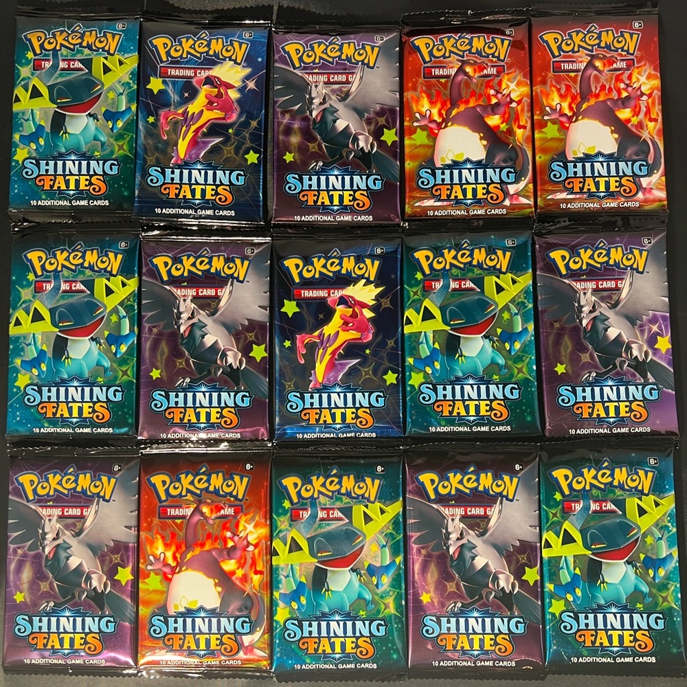 Pokemone Shining Fates Unopened Packs *10 cards per pack*